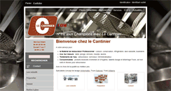 Desktop Screenshot of lecantinier.com